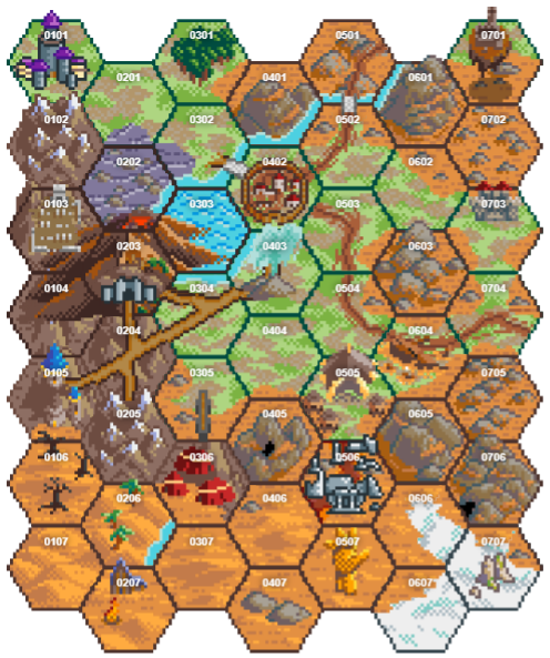 cinderstrom area map